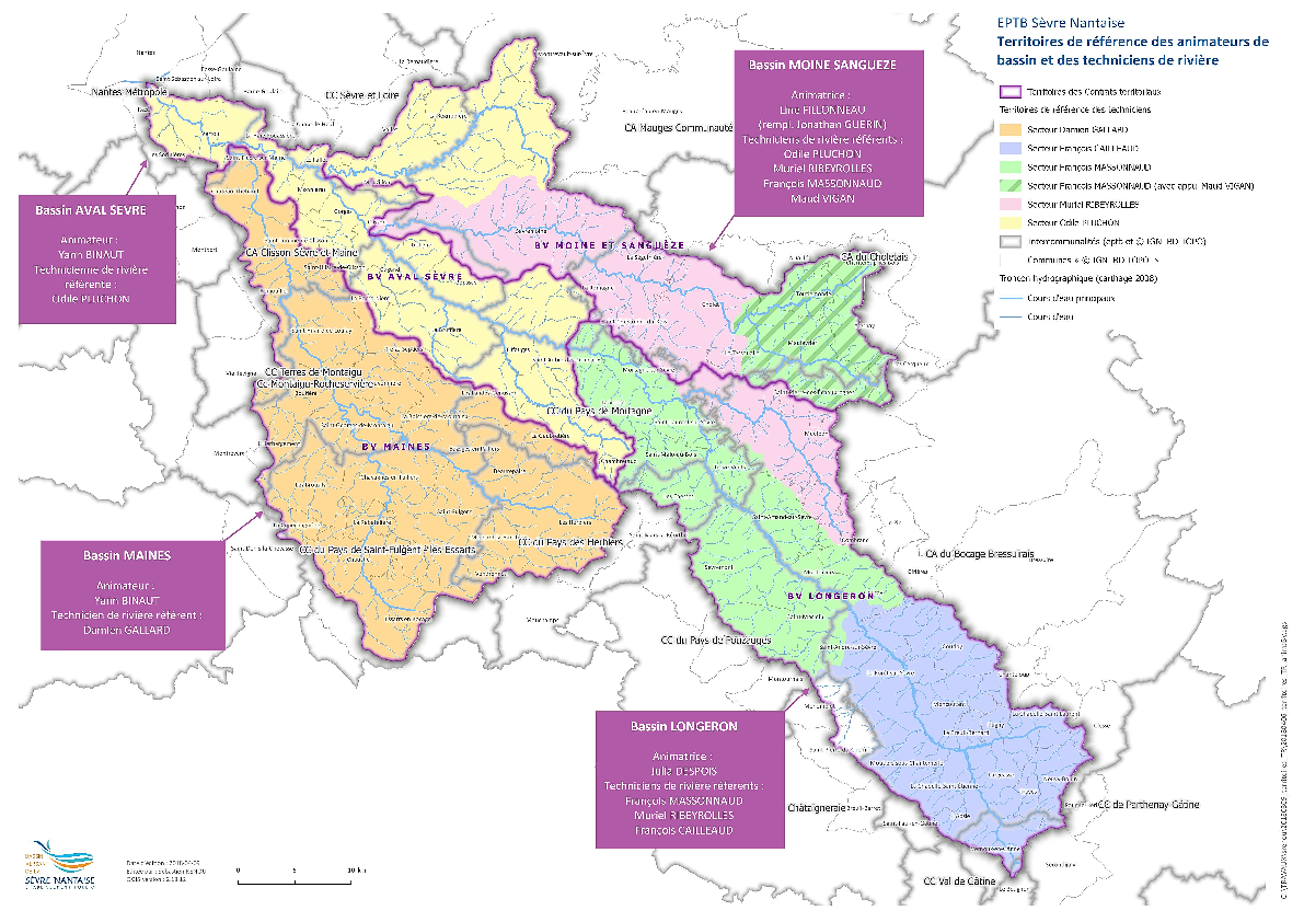 La Sèvre Nantaise et ses affluents